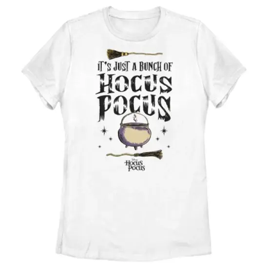 Women's Hocus Pocus Just a Bunch Quote T-Shirt image {4}