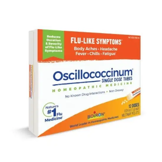 Oscillococcinum by Boiron Homeopathic Medicine For Flu-Like Symptoms  -  12 Doses image {2}