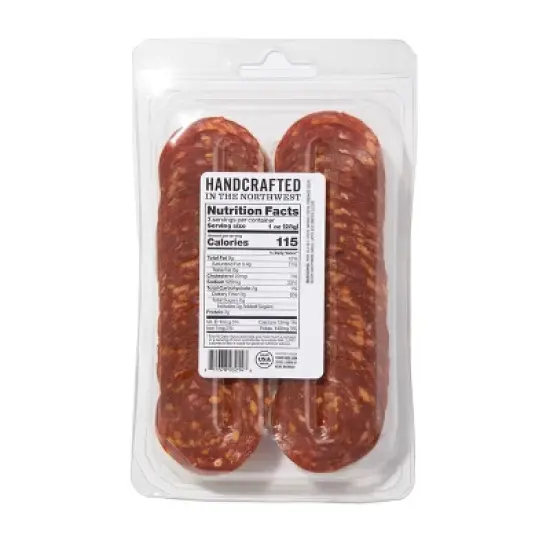 Coro Foods Uncured Cocoa, Cinnamon and Chipotle Salami - 3oz image {4}