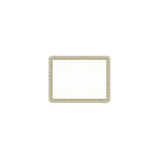 Masterpiece Studios Value Certificates 8.5" x 11" Metallic Gold 100/Pack (961035S) image {3}