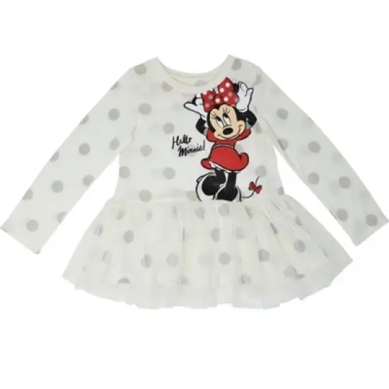Mickey Mouse & Friends Minnie Mouse Girls T-Shirt and Leggings Outfit Set Little Kid image {1}