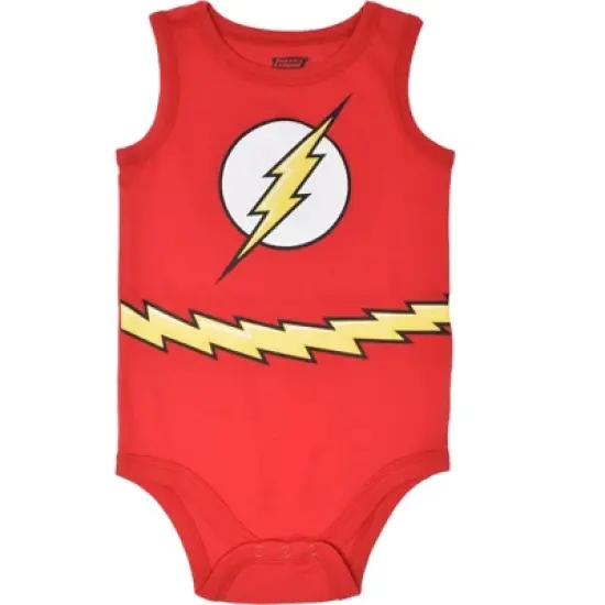 DC Comics Justice League Batman Superman The Flash Green Lantern Baby Boys 5 Pack Bodysuit Multicolored  image {1}