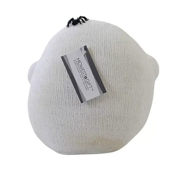 Ganz 5.25 In Knitted Ghost Halloween Doorway, Corner, Ledge Decor , Halloween Decor Weighted Halloween (1PC) image {1}