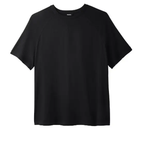 KingSize Men's Big & Tall Short-Sleeve Fleece Sweatshirt image {1}