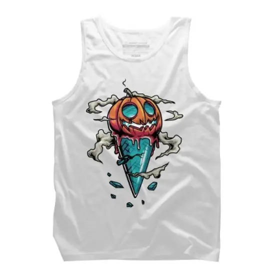 Men's Design By Humans Halloween By anggatantama Tank Top image {7}