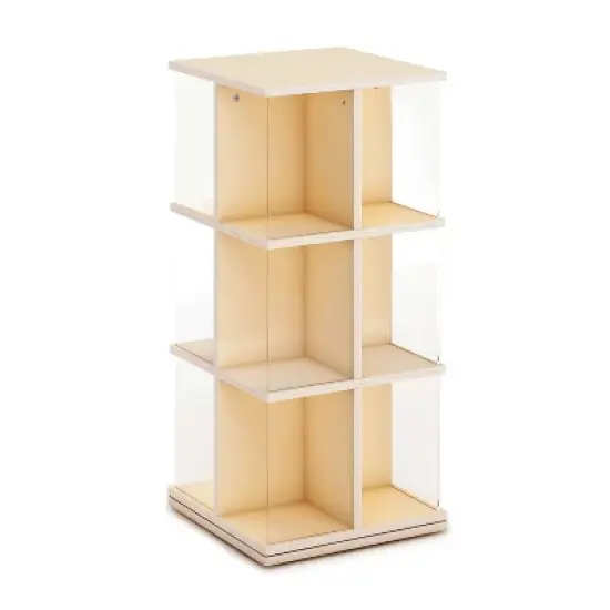 Guidecraft EdQ Rotating Book Display 3 Tier image {5}