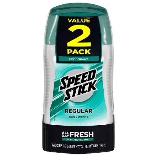 Speed Stick Solid Deodorant - Fresh Scent - Aluminum-Free 3oz/2pk image {11}