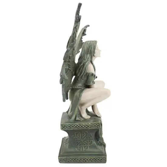 Design Toscano Celtic Inspired Fairy's Perilous Perch Garden Statue: Medium image {5}