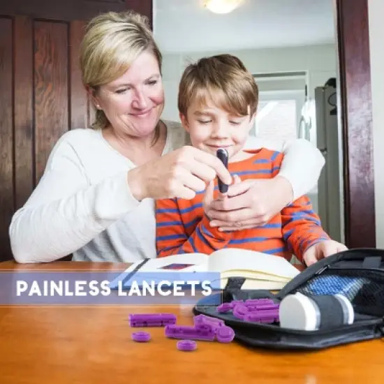 LotFancy Lancets for Diabetes Testing, 30 Gauge, 300-Count Twist Top Lancets for Blood Testing image {6}