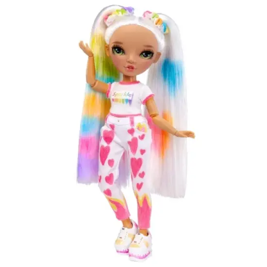 Rainbow High Color & Create DIY Fashion Doll - Green Eyes/Straight Hair image {3}