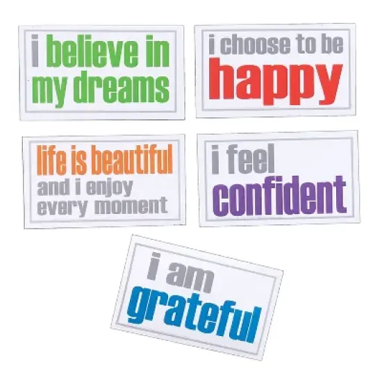 Inspired Minds Confidence Magnets, 5 Per Pack, 2 Packs image {1}