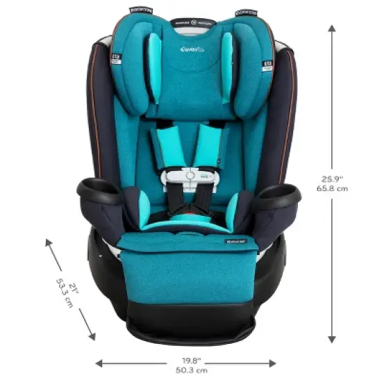 Evenflo Gold Revolve 360 Extend All-in-One Rotational Convertible Car Seat with Sensor Safe  image {26}