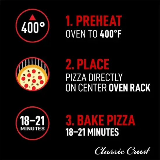 Red Baron Four Meat Classic Crust Frozen Pizza - 21.95oz image {8}
