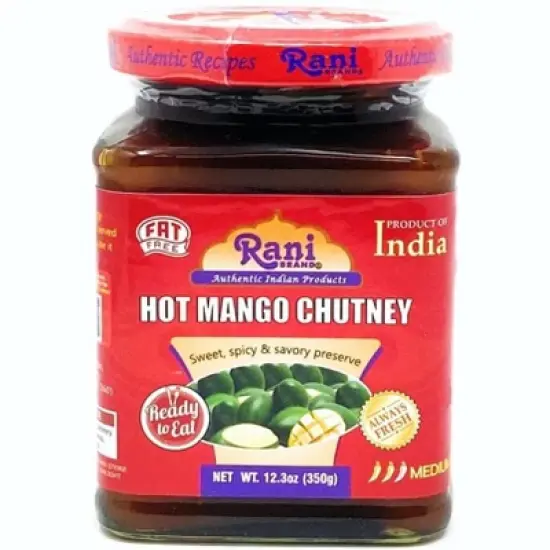 Hot Mango Chutney (Spicy Indian Preserve) - Rani Brand Authentic Indian Products image {5}
