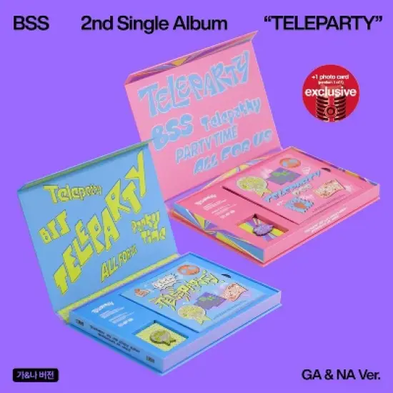 BSS (SEVENTEEN) - BSS 2ND SINGLE "TELEPARTY" (Target Exclusive, CD) image {4}