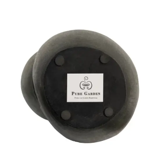 Nature Spring 3 Tier Tabletop Water Fountain With Rolling Glass Ball, Multicolored LED Lights, and Electric Pump image {3}