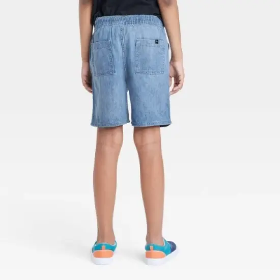 Boys' Relaxed Pull-On 'Above the Knee&rsquo; Jean Shorts - art class&trade; image {1}