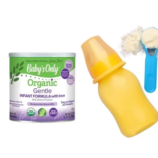 Baby's Only Organic Gentle Powder Infant Formula - 21oz image {4}