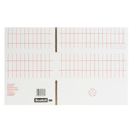 Scotch Packet Medium Mailing Box: Cardboard Shipping & Moving Box, 14" x 10", White, Flap Closure image {8}