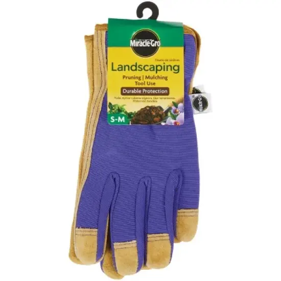 Miracle-Gro  S/M Wmn Prp Plystr Glove MG23080/WSM image {1}