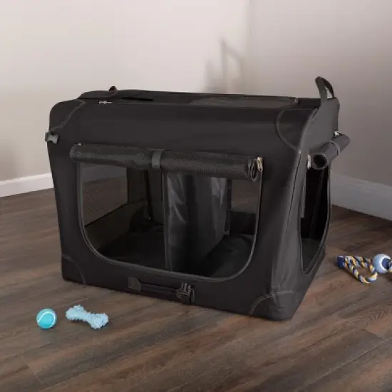 Pet Adobe Collapsible Soft-Sided Dog Crate image {3}