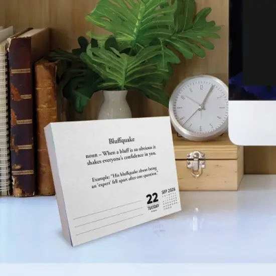 Willow Creek Press 2026 Made Up Words That Should Exist Box Calendar image {2}