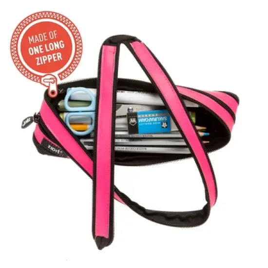 ZIPIT Neon Pencil Case image {1}