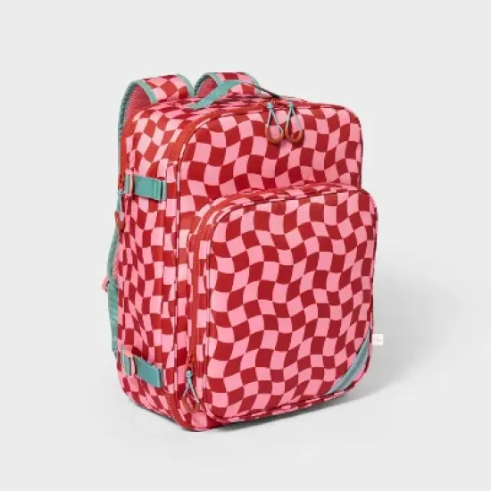 Kids' 22L Travel Backpack Pink Checkered - Cat & Jack&trade; image {3}