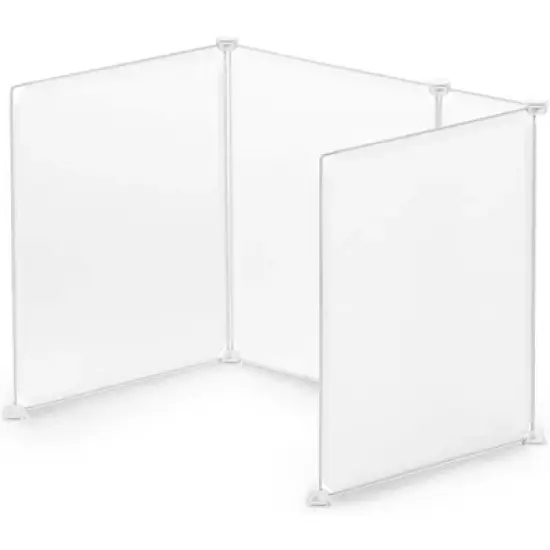 Panther Armor Cat Litter Box with Splash Guards and Mat image {5}