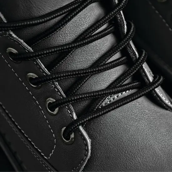 Shoe Gear Round Boot Laces - Black 54": Polyester Shoelaces, 0.16" Width, Shoe Accessories, 1 Pair image {3}