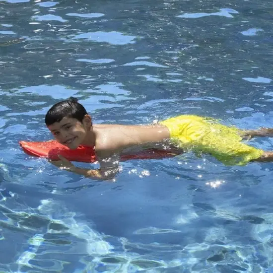 Swim Central 29" Underwater Swimming Pool Surf Board - Red image {4}