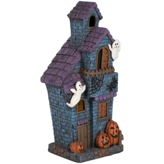 Northlight LED Lighted Haunted House with Ghosts Halloween Decoration - 22.75" image {3}