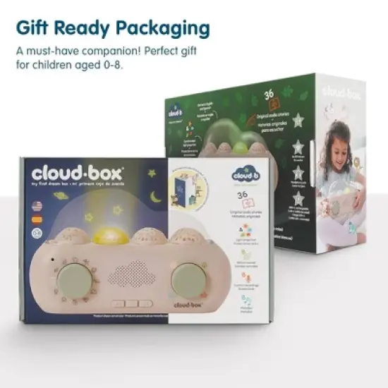 CloudBox Storyteller with 36 stories, Sound Machine with Light Projection image {8}