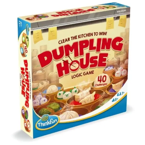 ThinkFun Dumpling House Game: Educational Creative Thinking Board Game with Pieces & Instructions image {2}