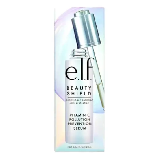 e.l.f. Beauty Shield Vitamin C Pollution Prevention Serum - 0.95 fl oz image {1}