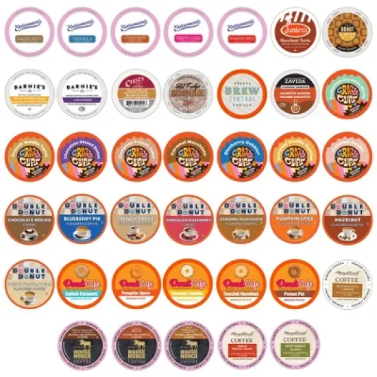 Flavor Lovers Coffee Pods Sampler Pack image {4}