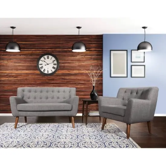 Mill Lane Loveseat with Coffee Legs - OSP Home Furnishings image {4}