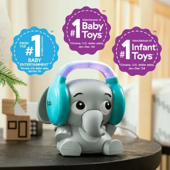 Baby Einstein Earl's Sound Explorer Day to Night Bluetooth Soother image {7}