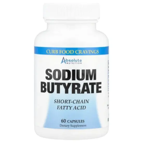 Absolute Nutrition Sodium Butyrate, 60 Capsules image {4}