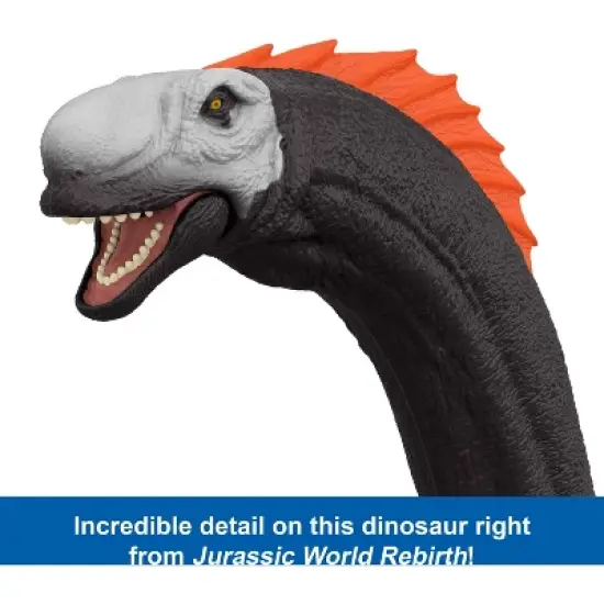 Jurassic World Rebirth Super Colossal Titanosaurus Dinosaur, 53 Inch Long Movie-Accurate Herbivore image {2}