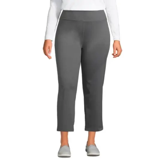 Lands' End Women's Active Crop Yoga Pants image {9}
