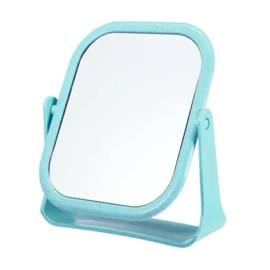 Unique Bargains Plastic Double Sided 360&deg; Rotating Makeup Mirror 1 Pc image {7}