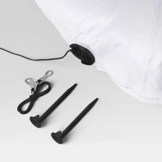 3.5' Hanging Ghost Inflatable Halloween Decoration White - Hyde and EEK! Boutique&trade; image {3}