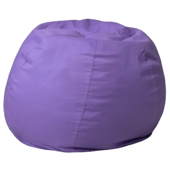 Flash Furniture Small Bean Bag Chair for Kids and Teens image {9}