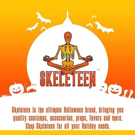 Skeleteen Hanging Cocoon body Decoration - Fake Human Skeleton Body Cocooned Prop for Outdoor and Indoor Haunted House Halloween Decorations image {4}