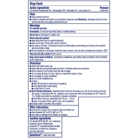 Coppertone Sport Sunscreen Spray - SPF 50 - 7.3oz Value Size image {11}