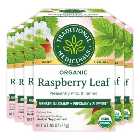 Traditional Medicinals Raspberry Leaf image {8}