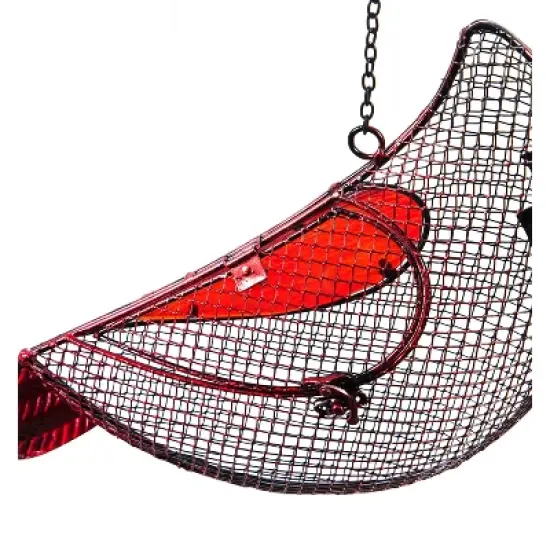 Evergreen Garden Cardinal Mesh Bird Feeder image {1}