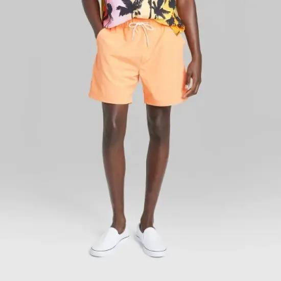 Men's Regular Fit Pull-On Shorts - Original Use&trade; Mango Orange image {1}