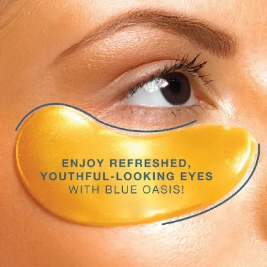 Under Eye Patches for Puffy Eyes and Dark Circles &ndash; 24k Gold Under Eye Masks Patch for Puffiness, 20 Pairs Gold Under Eye Mask Patches for Puffy Eyes image {8}